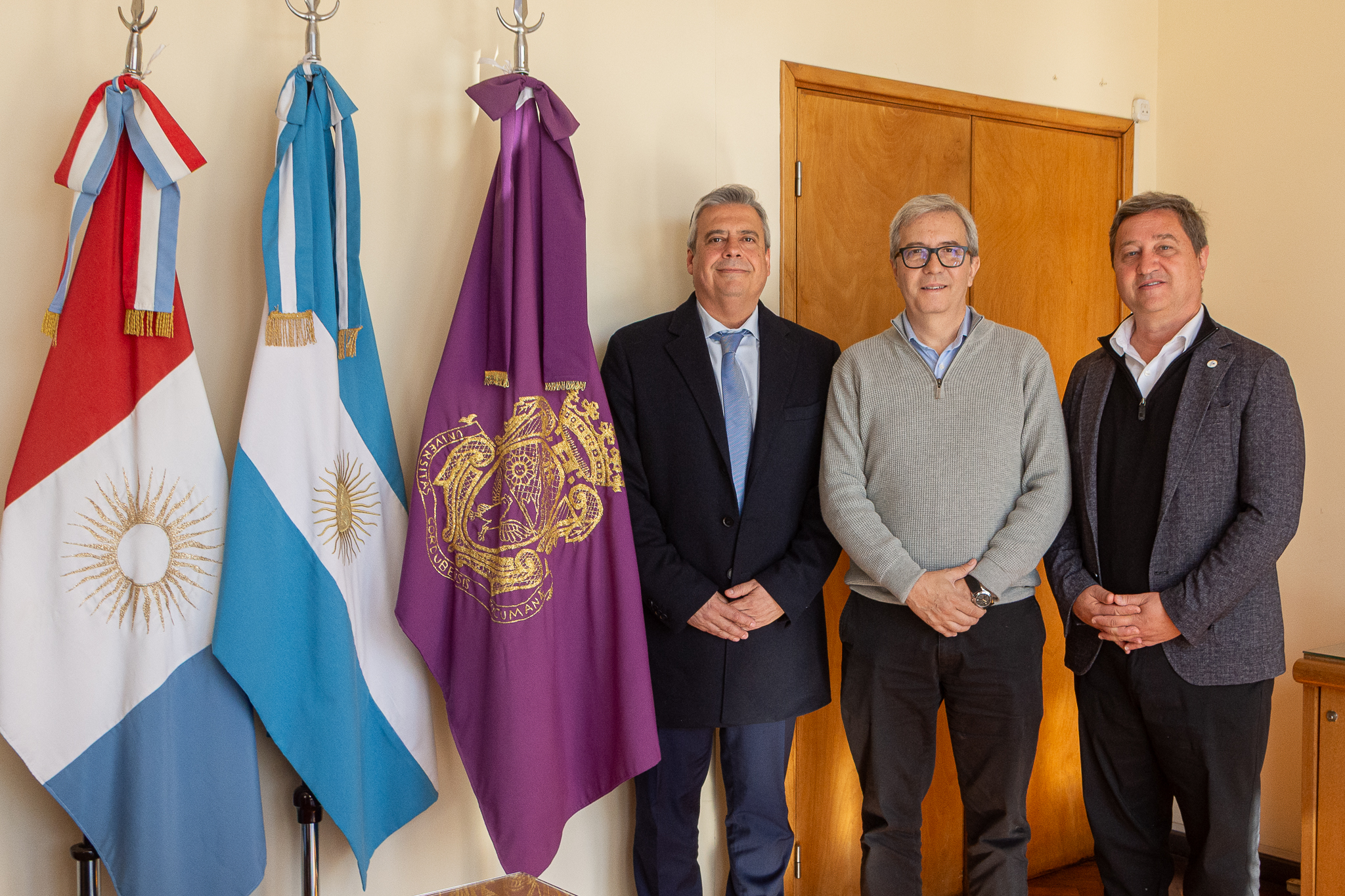 Reunión del Presidente FAFEMP con autoridades de la Universidad Nacional de Córdoba